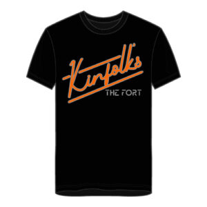 Black T Shirt Cursive