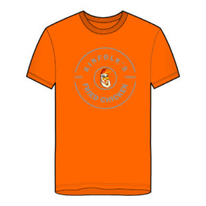 Orange T Shirt with Logo